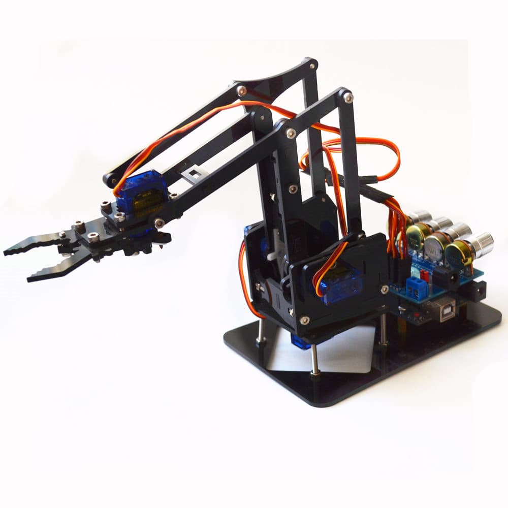 DIY manipulator, robotic arm, robot, mechanical claw SG90 Raspberry Pi UNO kit economical version