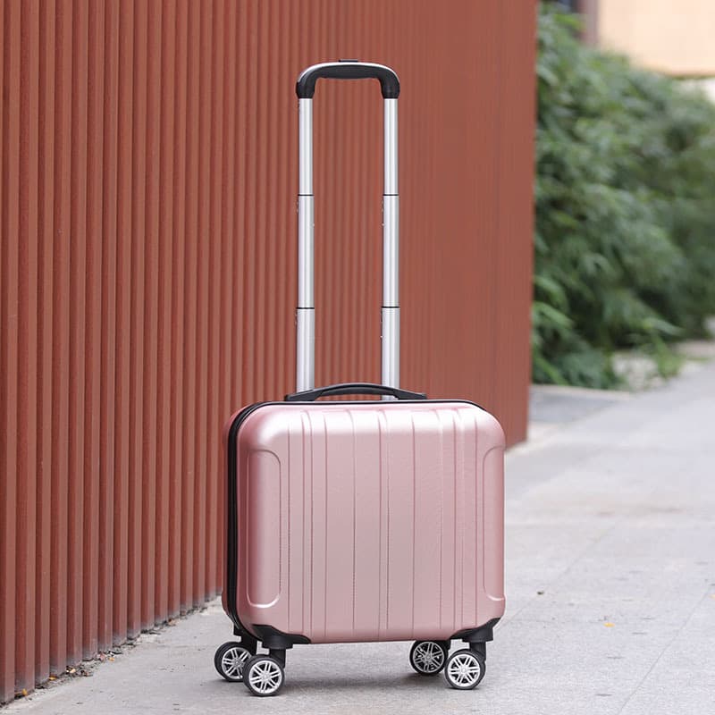 Trendy Ins Scratch-Resistant Suitcase 18-Inch Cute Small Travel Password Box Lightweight Universal Wheel Trolley Case Mini 16