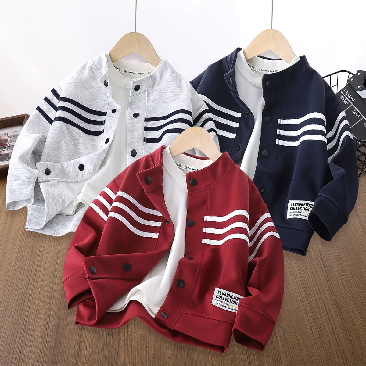 Spring and Autumn New Children's Clothing Children's Jackets Boys Girls Outerwear Casual Wear Student Wear