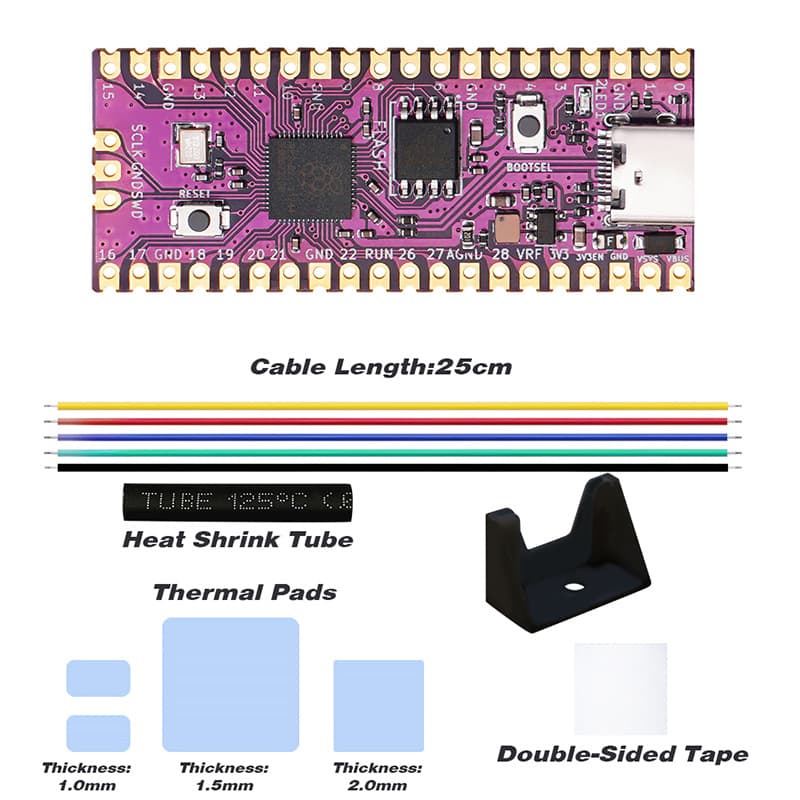 NGC Card Reader SD2SP2 Raspberry Pi Pico Boot Replacement Modchip Digital Computer Game Console Accessories