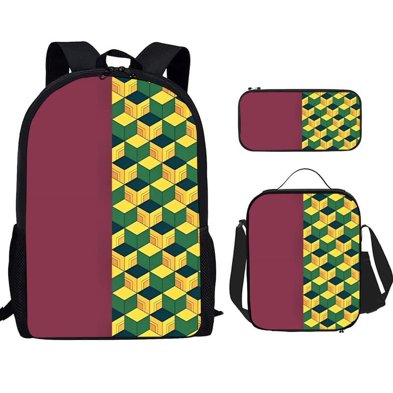 New Nylon Backpack for Elementary School Students, Breathable School Bag for Boys and Girls, Cross-Border Wholesale Supply