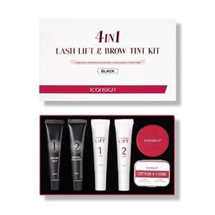 ICONSIGN Brow and Lash Perm Tint 4-in-1 Kit Keratin Lash Lift Curling Agent Long-Lasting Setting Eyelash Wholesale