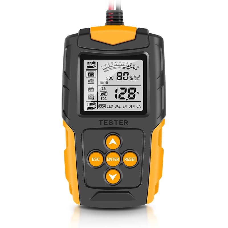 E-FAST 12V/24V Car Battery Internal Resistance Tester Battery Analyzer Digital Display Parameters