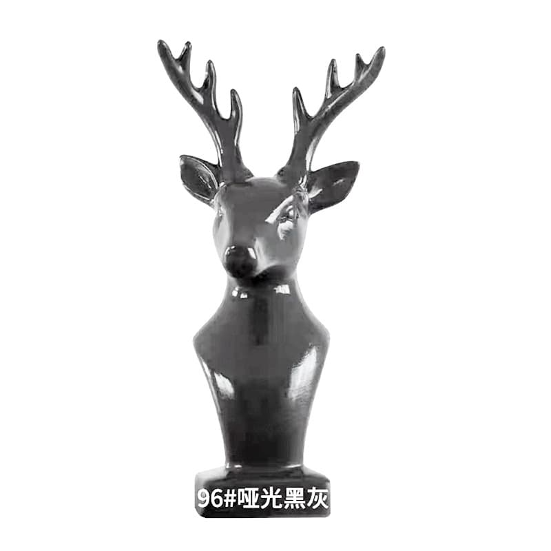 Haoshun Spray Paint 450ml Black White Silver Gray Red Yellow Blue Green Chrome Car Refinish Clear Coat Metal Anti-Rust Paint