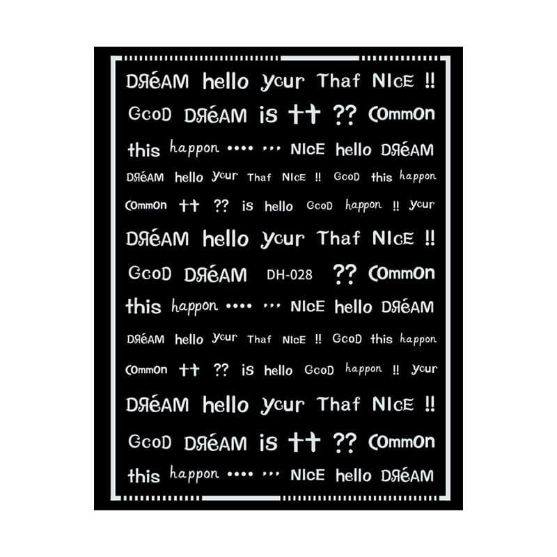 Redanco's new 3D internet celebrity popular diy pattern manicure stickers adhesive nail decals wholesale DH-028