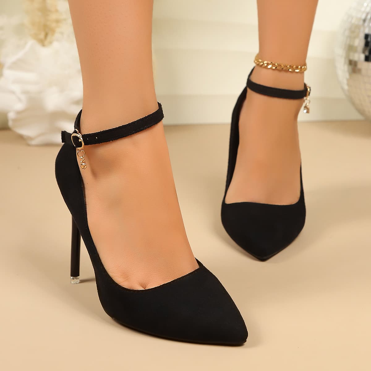 2026 Summer New Pointed Toe Stiletto Heels European and American Fashion Elegant Style Women's High Heels