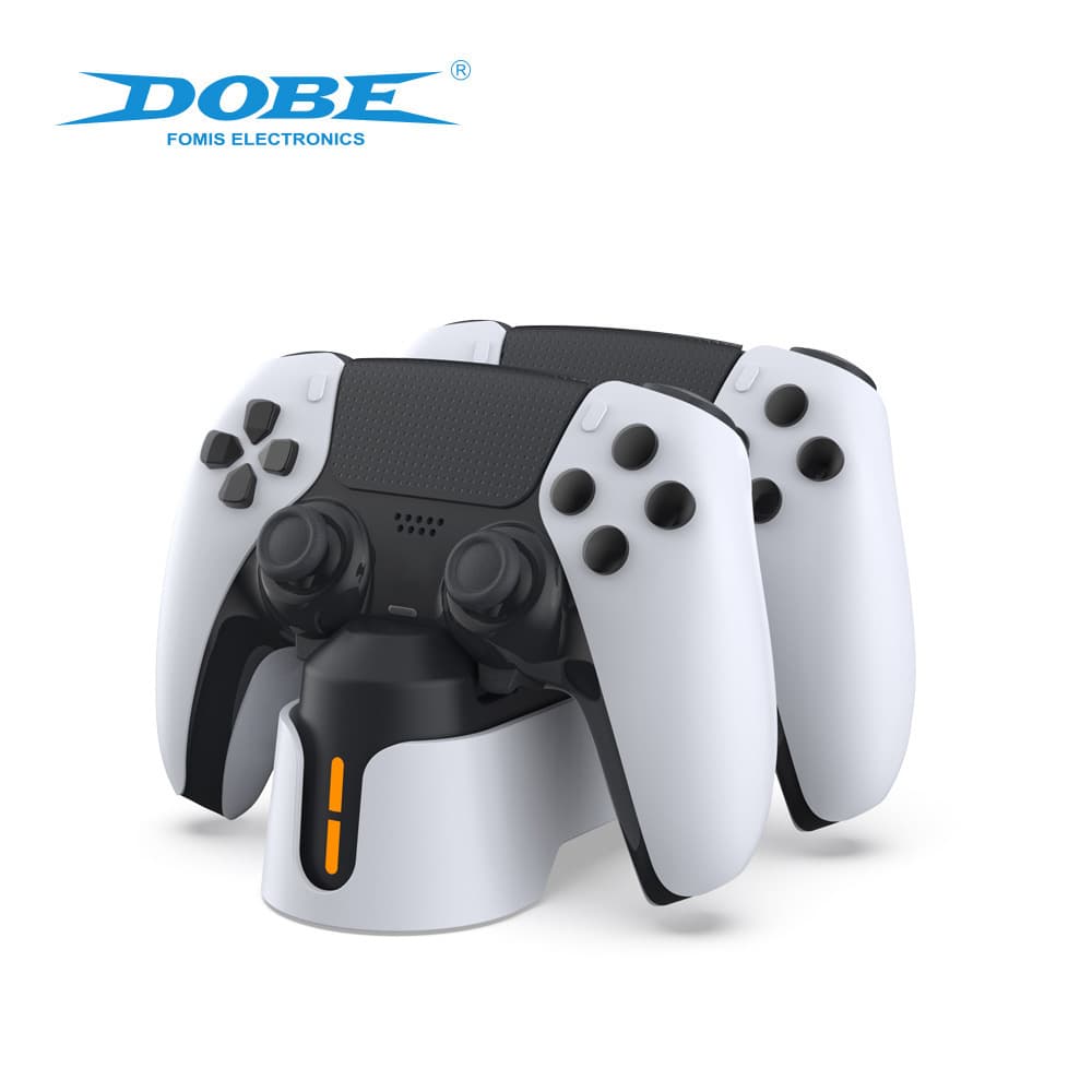 PS5 Elite Controller Dual Charging Station with LED for P5 Controller Contact Charger TP5-1501S
