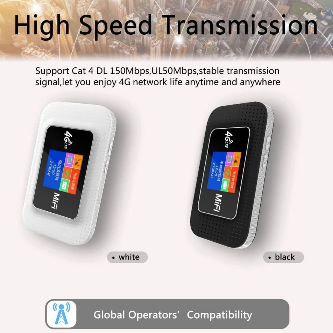 WiFi SIM Card Version Indonesia 4G Portable WiFi Car Router Southeast Asia Network Wireless Router