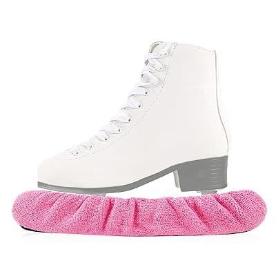 Figure skating skate sheaths, skate covers, anti-cut hand blade protectors, winter skate protective covers, soft blade sheaths.