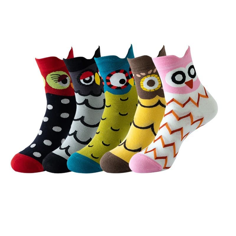 Casual Cotton Sports Socks 5-Pack Men's Ankle Length Comfortable Breathable Casual Cotton Sports Socks