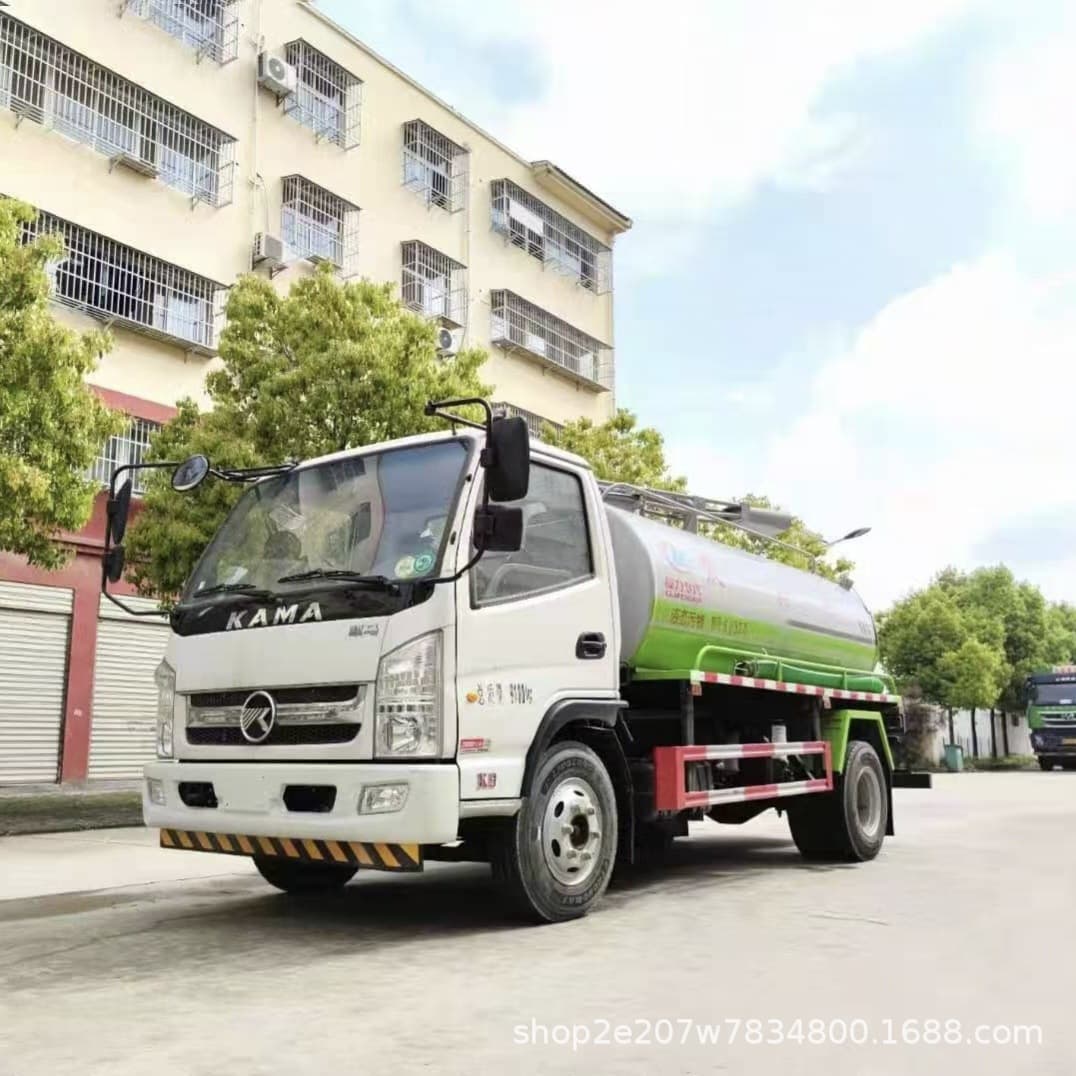 Small and Large Septic Tank Suction Sewage Truck Self-Priming Self-Discharging Suction Truck Strong Suction Multi-Valve Manual Transport Convenient