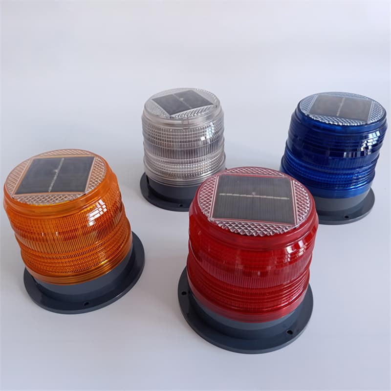 Solar Warning Light Solar Flashing Light Solar LED Strobe Light
