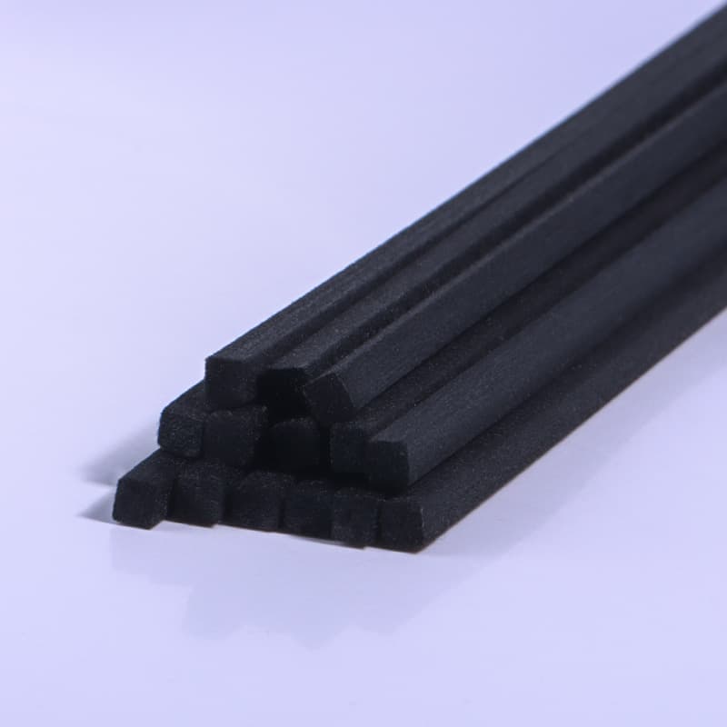 Square diffuser sticks suitable for cologne, fragrance diffusion rods, perfume, dried flower scents, and fiber diffusion strips.