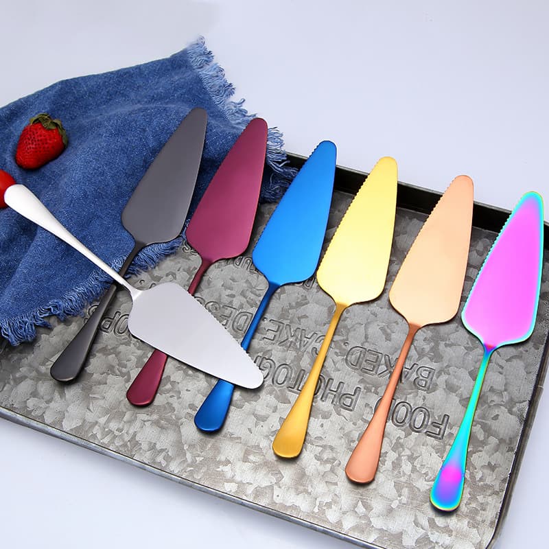 Stainless Steel Cake Spatula Baking Tool Special Cutter Kitchen Household Triangle Pizza Shovel Cutter