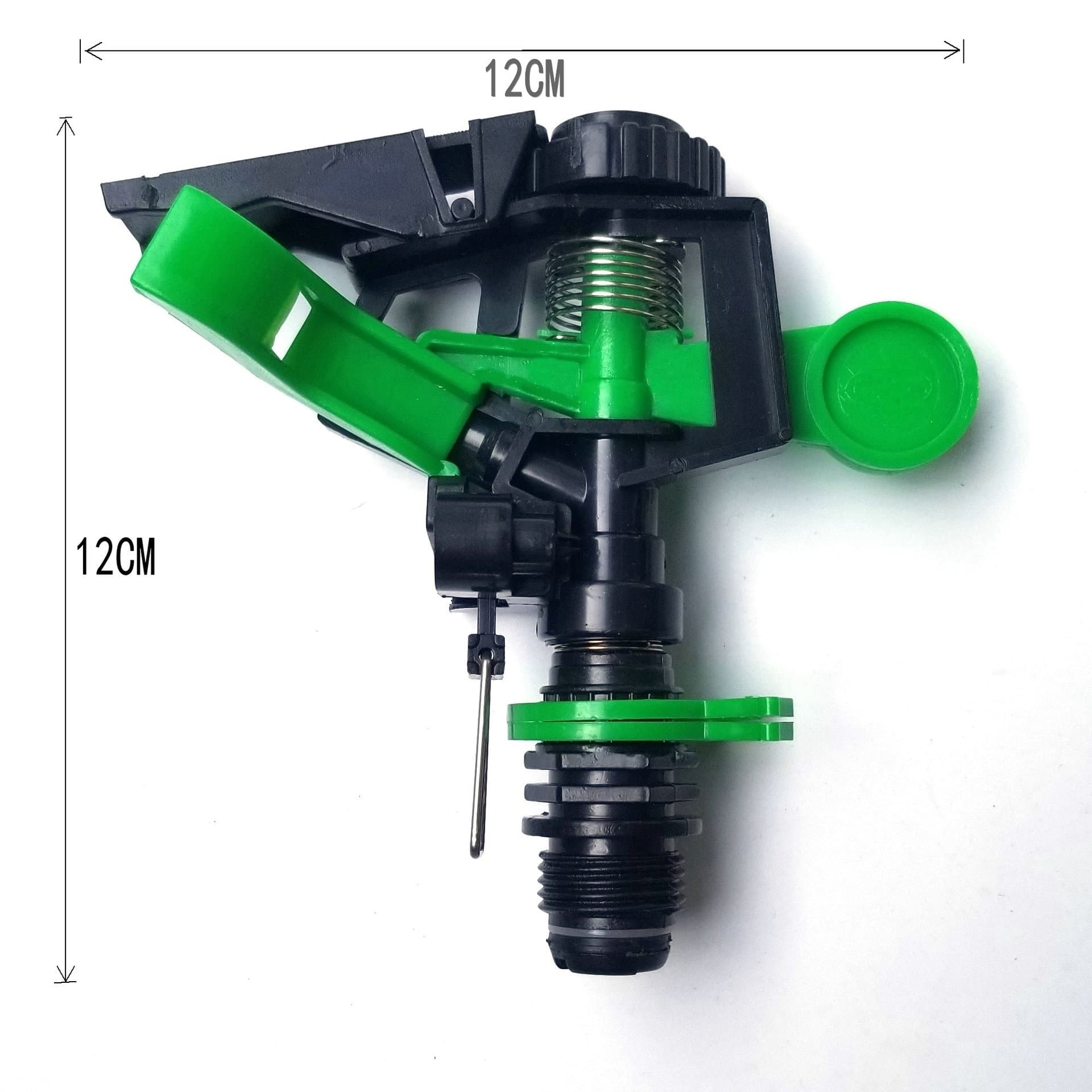 360-degree automatic rotating swing arm sprinkler, 4-point DN15 plastic lawn garden sprinkler, irrigation sprinkler wholesale.