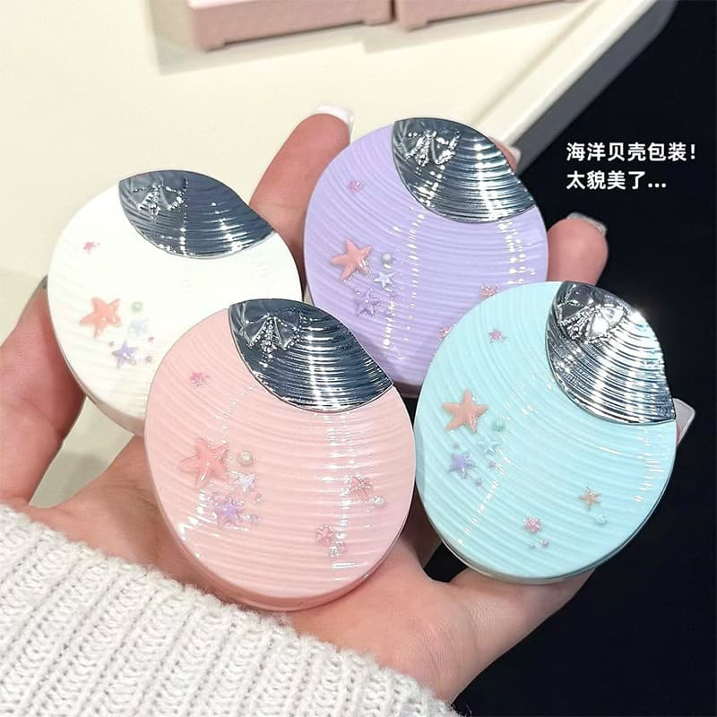 NICEKEY New Product Yuexi Duying Highlight Cream Cute Shell Shape Packaging Highlight Brightening Decoration Wholesale
