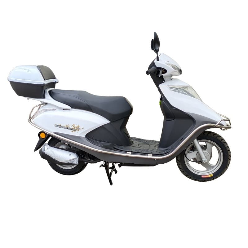 New National IV Electric Injection Silent Fuel Lady Scooter Motorcycle 125CC Ruiyu with License Plate Electric Injection Motorcycle