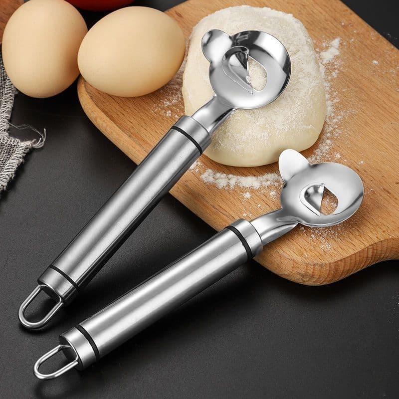 Cross-border Stainless Steel Noodle Slicer, Noodle Cutting Tool, Noodle Slicing Tool for Restaurant and Home Use, Durable Stainless Steel Knife for Beginners
