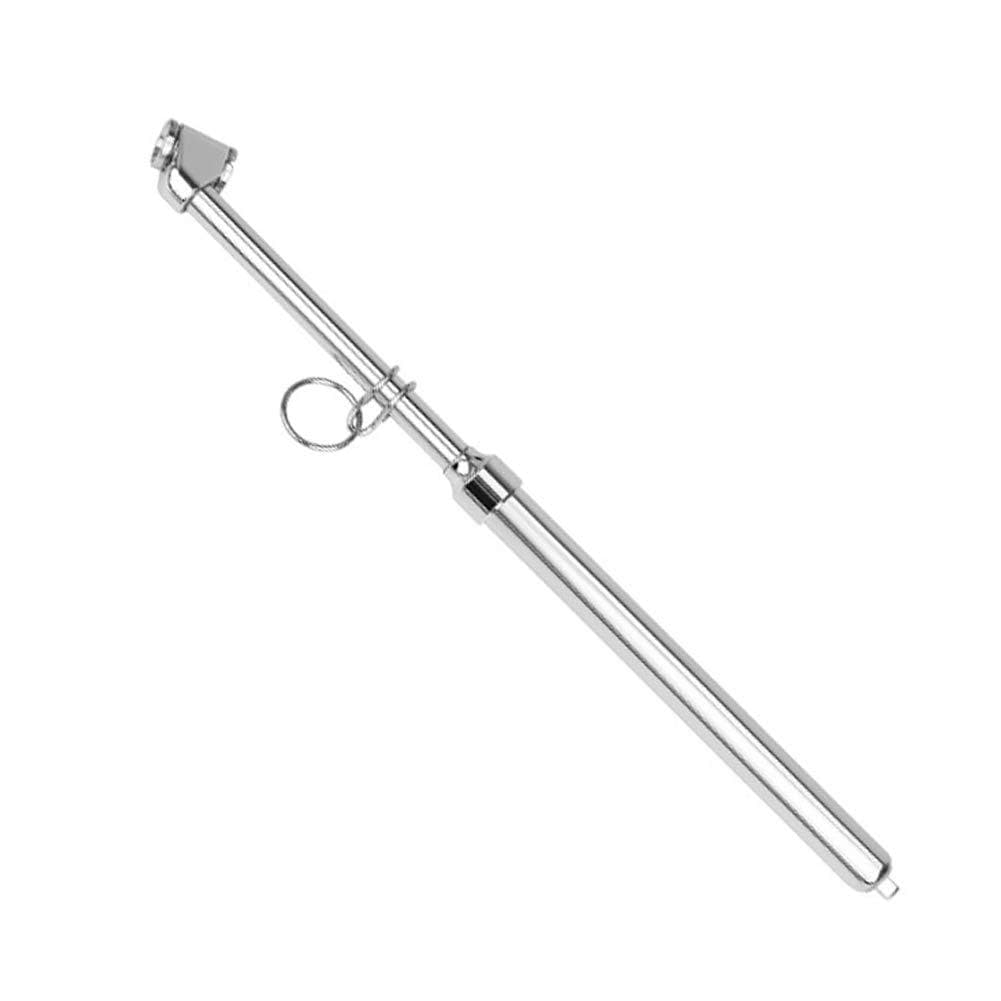 Pen-type Car Tire Pressure Gauge Silver Tire Pressure Pen Long Rod Car Pressure Gauge