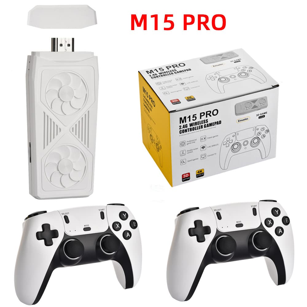 M15 PRO Game Console HD 4K Wireless Arcade PSP Home P5 TV Game Console Pandora Game Box