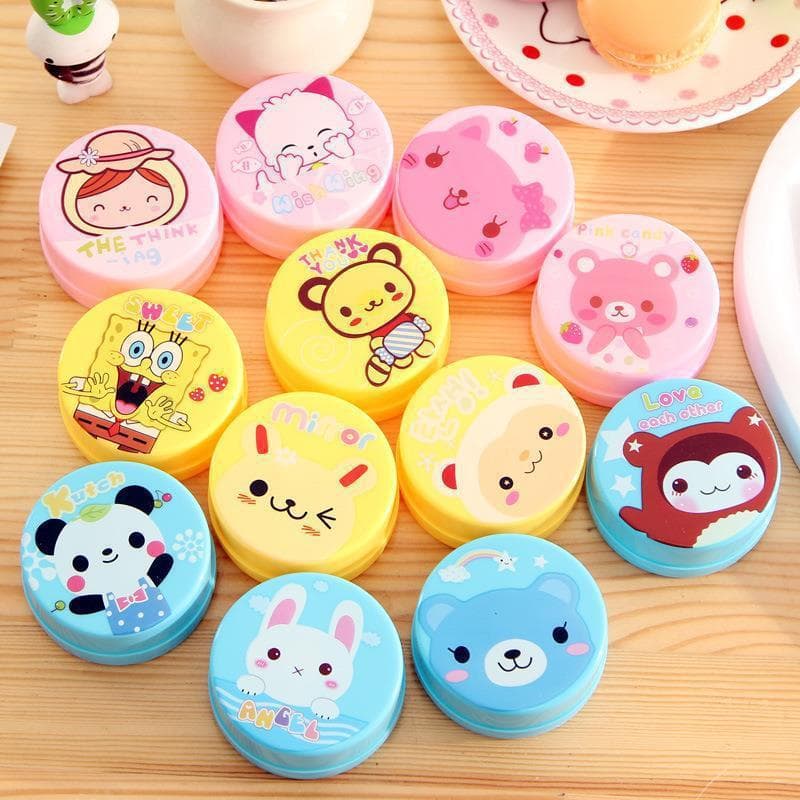 Cartoon Folding Portable Water Cup Children's Cute Telescopic Travel Mouthwash Cup PP Material Creative Tumbler