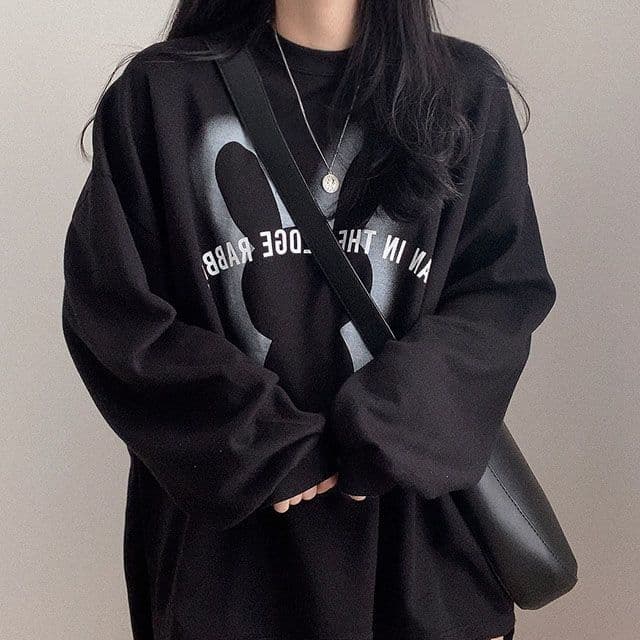 Hoodie Women's Clothing Year New Loose Thin Student Spring Autumn Winter Thick Fleece Lined Campus Style Korean