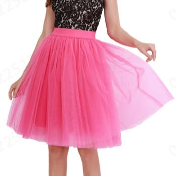 Cross-Border Hot-Selling European and American Adult Tutu Pleated Puffy Skirt A-Line Mesh Skirt Multi-Layer Tulle Skirt Ethereal
