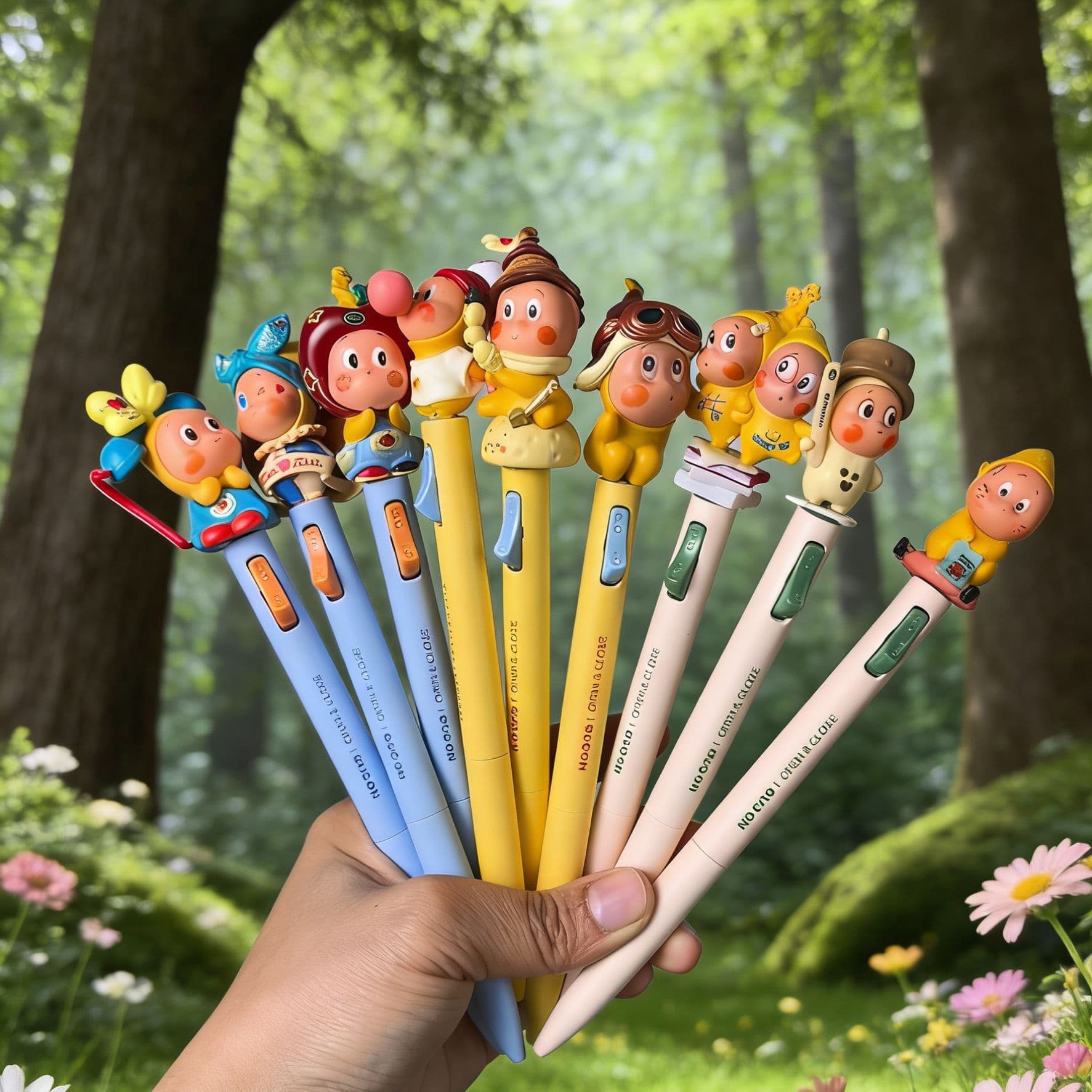 Star people are cute and good-looking, cute pens, diy gel pens, converted into baby stationery, fashionable student prizes and souvenirs