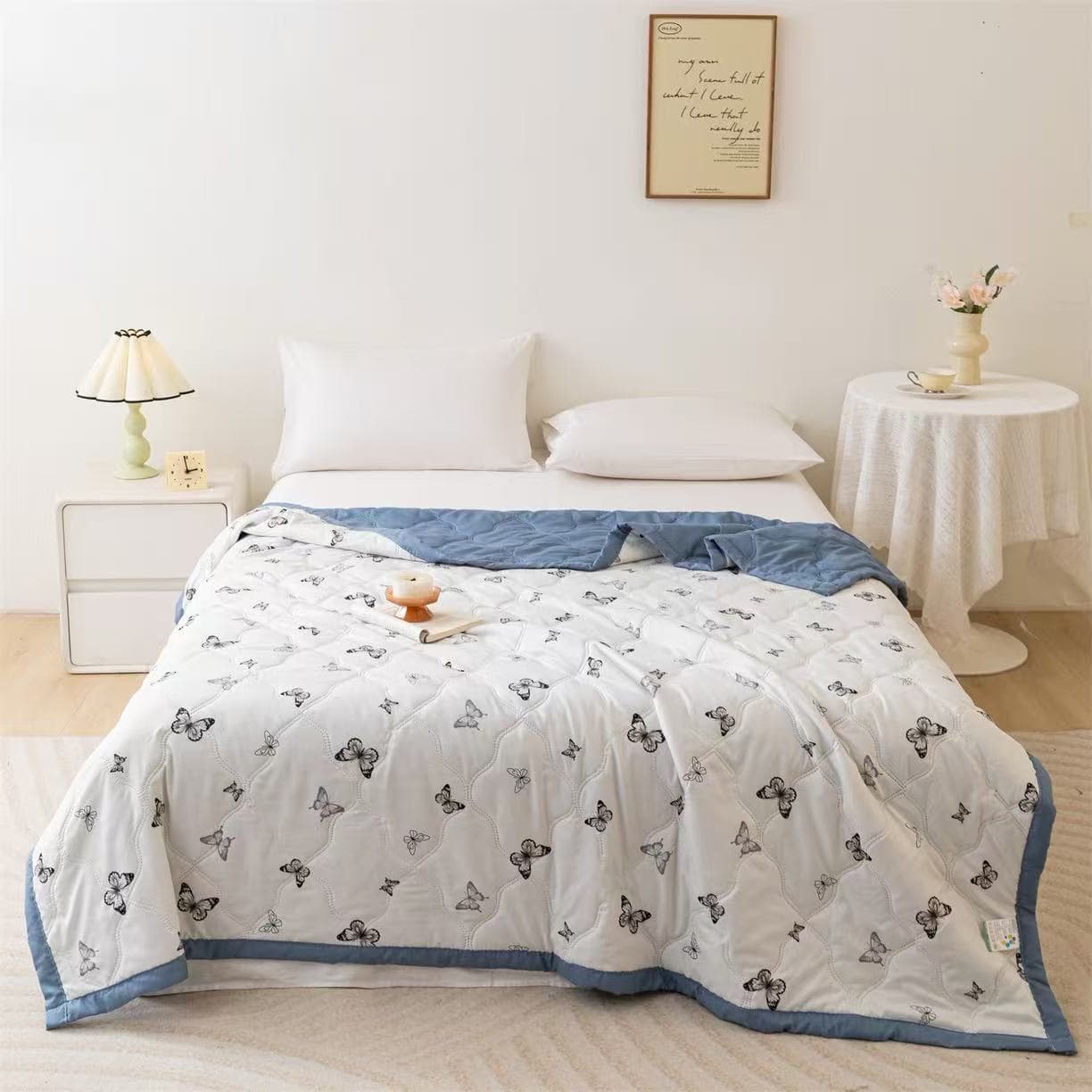 Cross-border Export Gift Summer Quilt Home Bulk Quilt Air Conditioning Quilt Thin Quilt Company Gift Quilt