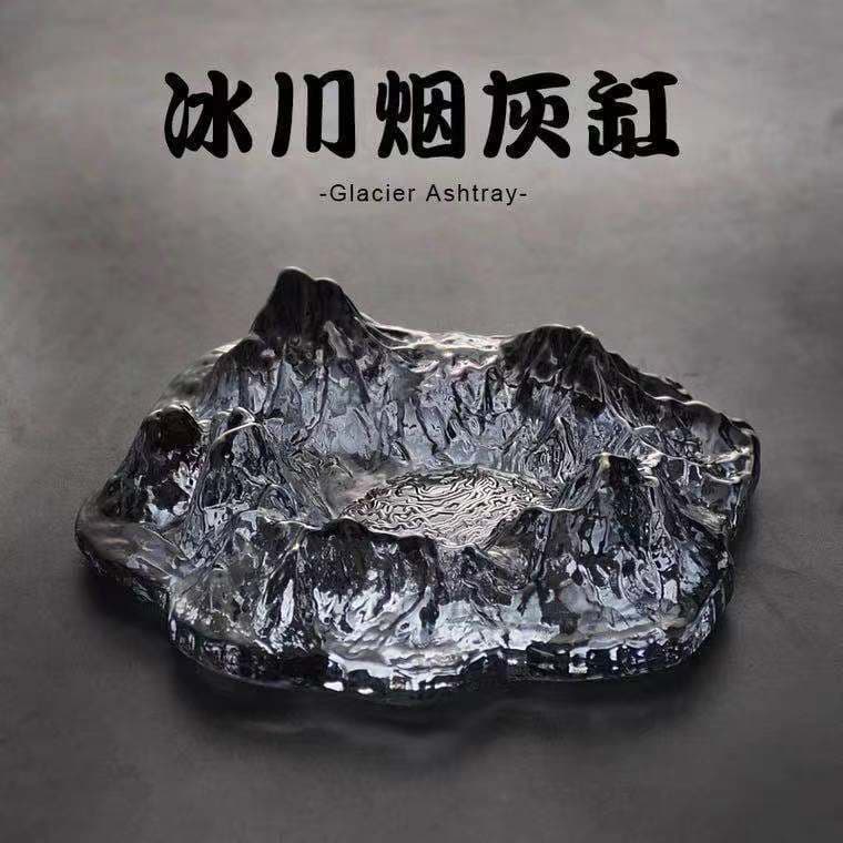 Creative Glacier Ashtray Snow Mountain Shape Ashtray Office Bar Hotel Japanese Style Mount Fuji Home Ashtray
