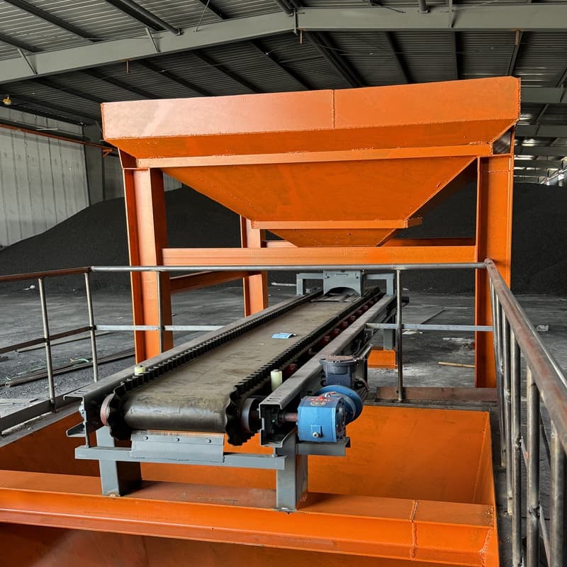 Electronic Belt Scale Conveyor Weighing Coal Feeder Equipment High Precision Variable Speed Batching Belt Scale