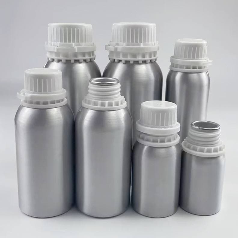 Source Manufacturer Anti-Theft Cap Fragrance Aluminum Bottle 500ml Aluminum Can Metal Container 100ml Chemical Essential Oil Aluminum Bottle