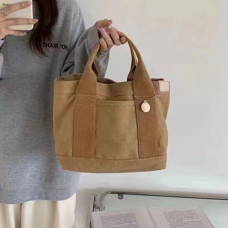 Lunch Bag Tote Bag for Office Workers, Bento Bag, Lunch Box Bag, Canvas Bag for Students