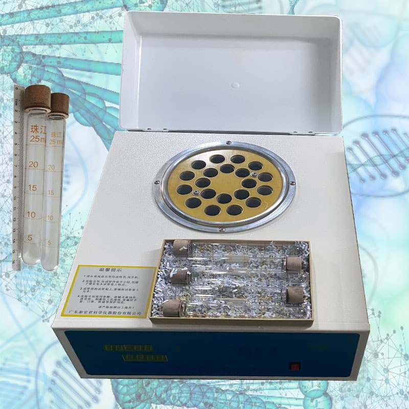 XJ-IV COD Digestion Device 20 Large Sample Groups Chlorine Resistance 10000mg/L Water Quality COD/TP/TN