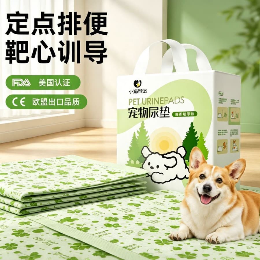 Thickened Dog Pee Pads, Deodorizing Pet Supplies, Cat Urine Pads, Teddy Diapers, Urine Absorbent Underpads for Rabbits