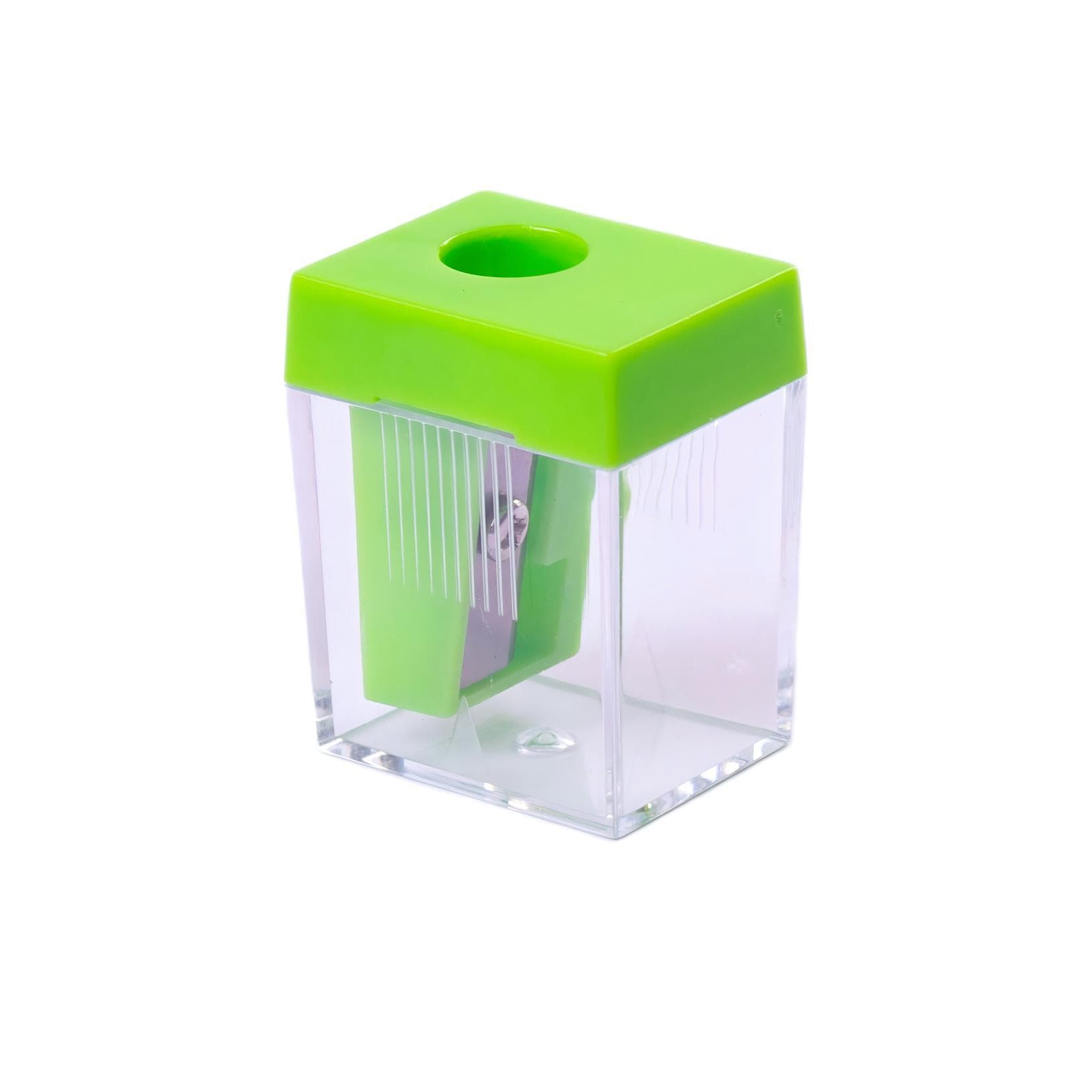 Macaron manual plastic pencil sharpener single hole core sketch pencil sharpener eyebrow pencil sharpener stationery wholesale