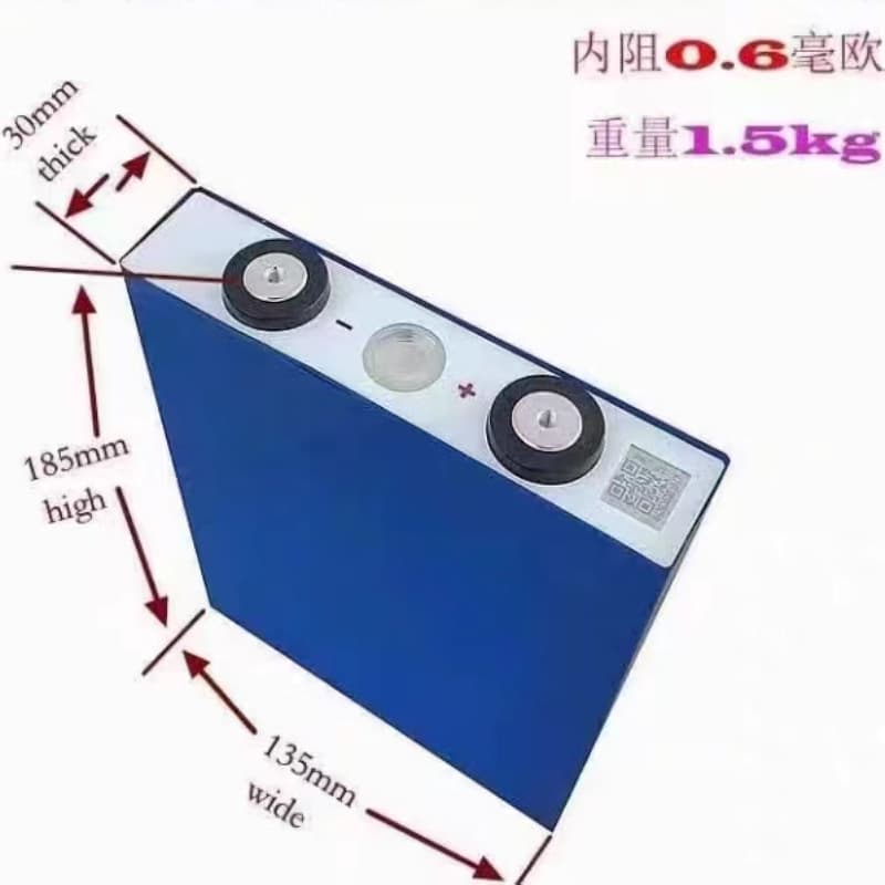 Yiwei 56A lithium iron phosphate 3.2V large single power lithium battery electric vehicle solar energy storage power cell