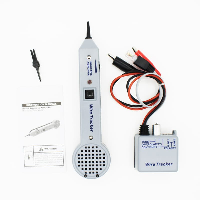 200EP Audio Adjustable Induction Amplifier Network Cable Tester 77HP2 Tracer Line Tracer Line Inspection Instrument