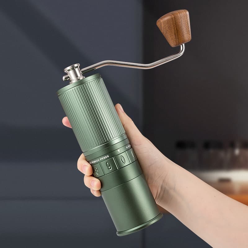 Coffee Hand Grinder Manual Burr Grinder for Pour Over Coffee, Seven-Core Burr, Espresso & Single Origin, High-End Hand Grinder