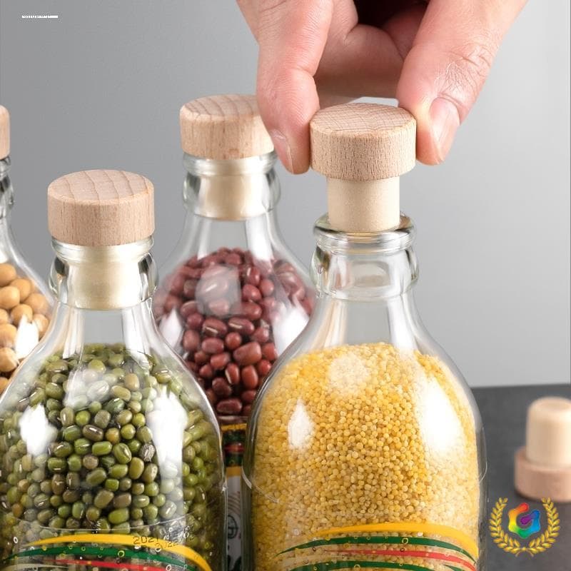 ✅ New Universal Bottle Stoppers Set for Sealing Wine and Beer Bottles, Home Use for Glass Container Openings