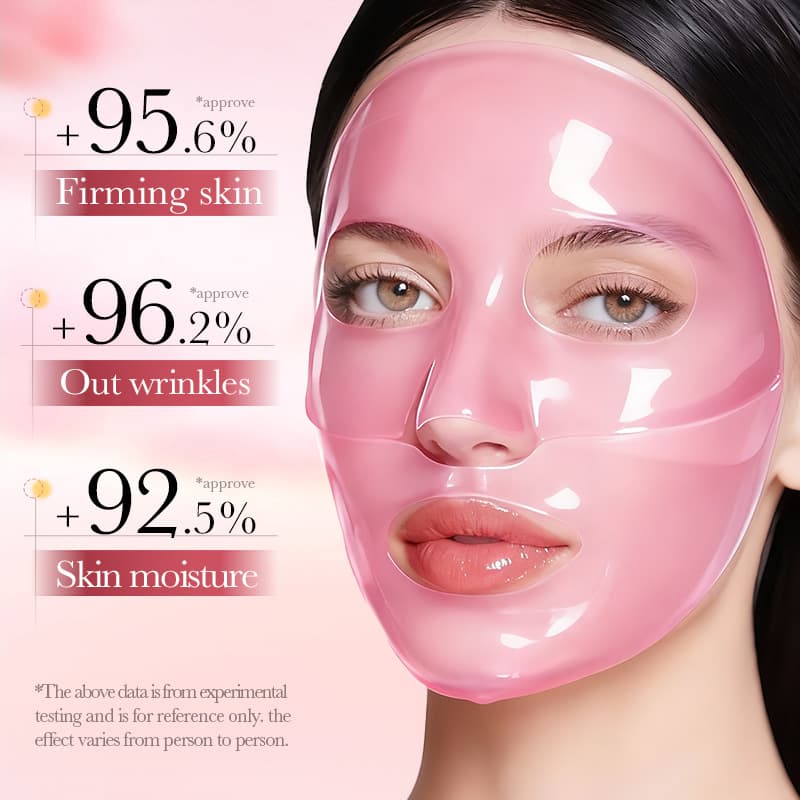 BIOAOUA Vitamin C Hyaluronic Acid Collagen Mask Segmented Face Mask for Cross-Border E-Commerce