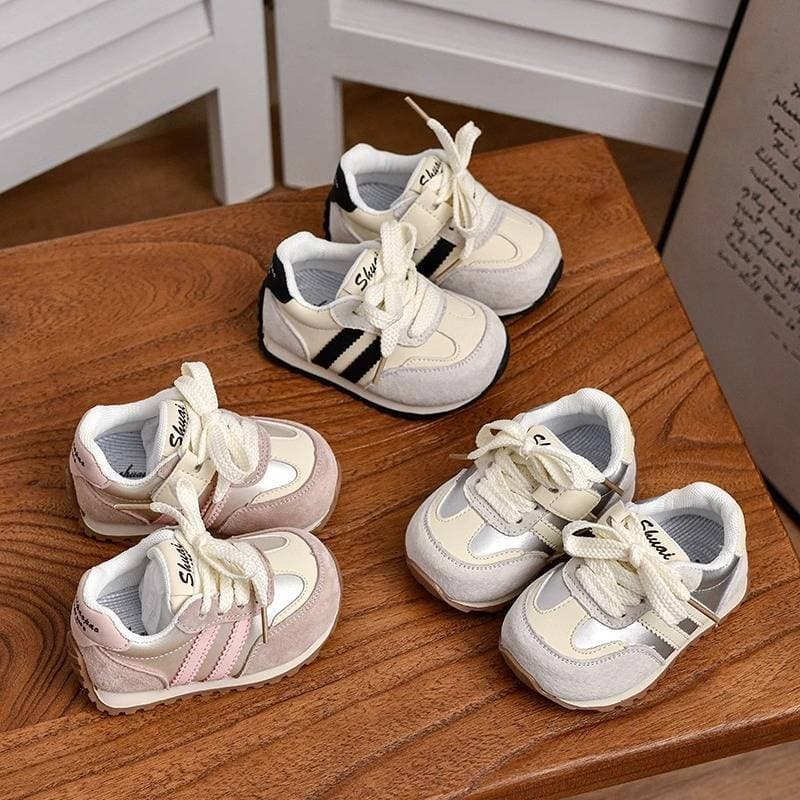 Baby First Walking Shoes Spring Infant Girls Sneakers Functional Shoes Anti-Slip Soft Sole Boys Toddler German Training Shoes