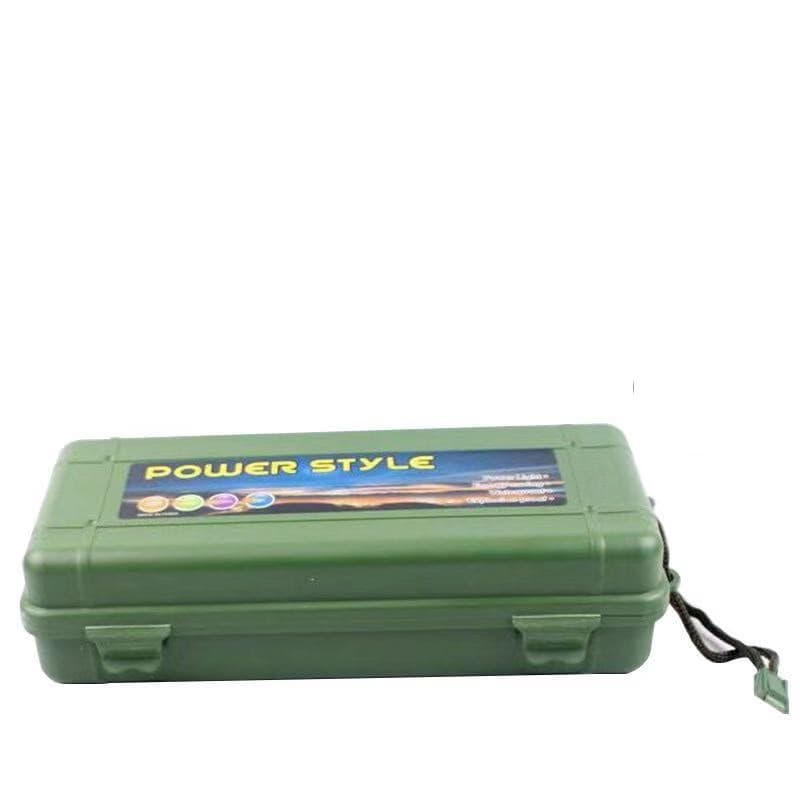 No. 6 strong light flashlight plastic box storage box special gift box flashlight plastic packaging box box transparent
