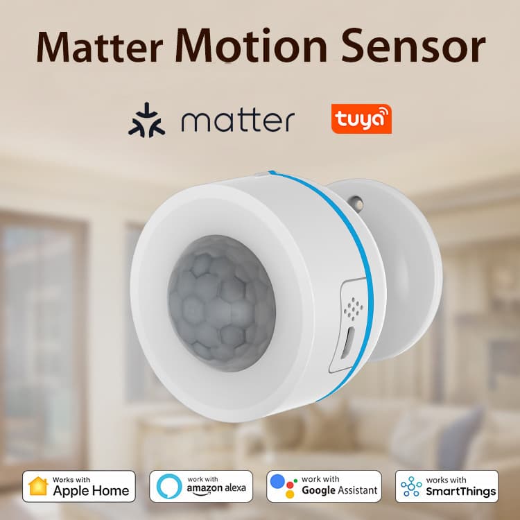 Tuya Matter Thread Infrared Sensor Type-C/Battery Powered Dual Use Homekit Alexa