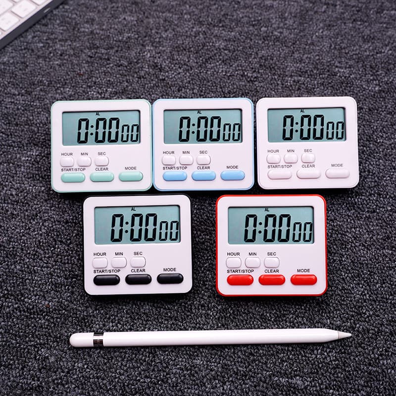 Student Timer for Exam Preparation Problem-Solving Reminder, Kitchen Baking/Cooking Timer, Multifunctional Time Manager