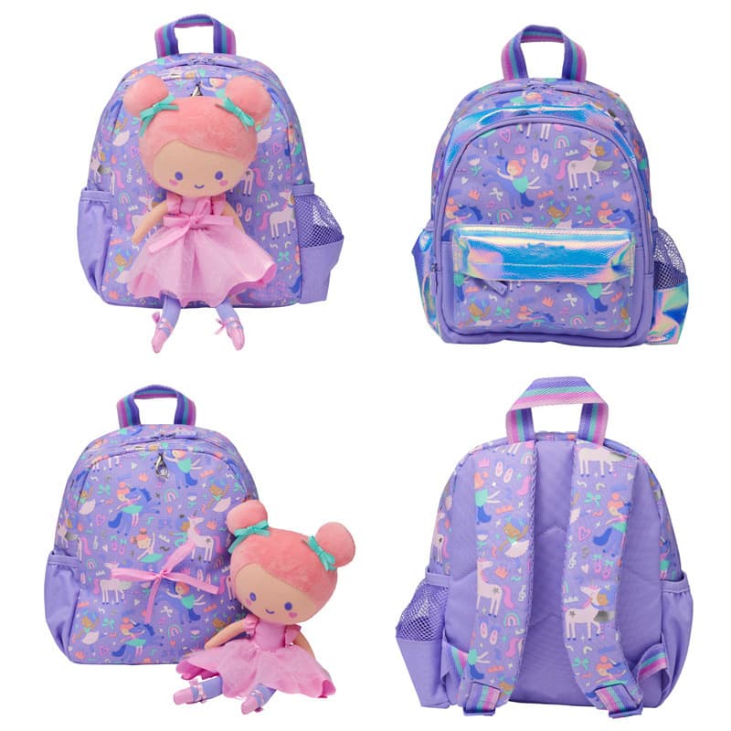 Australian Kindergarten Children's Backpack Cartoon Double-Shoulder Storage Bag Baby Travel Casual Bag