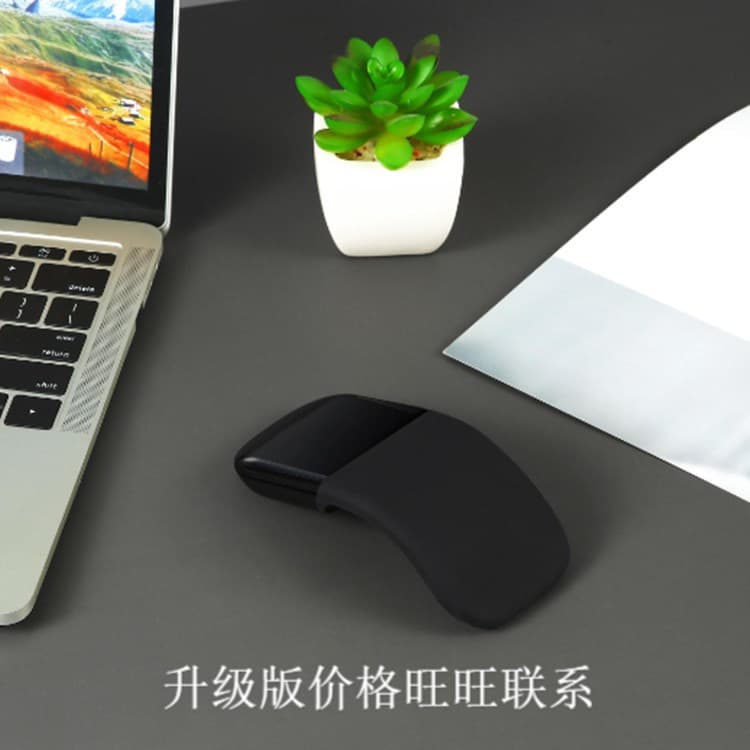 Foldable Touch Wireless Mouse New Generation 2.4GHz Upgraded Version USB Wireless Optical Mouse for Cross-Border E-commerce