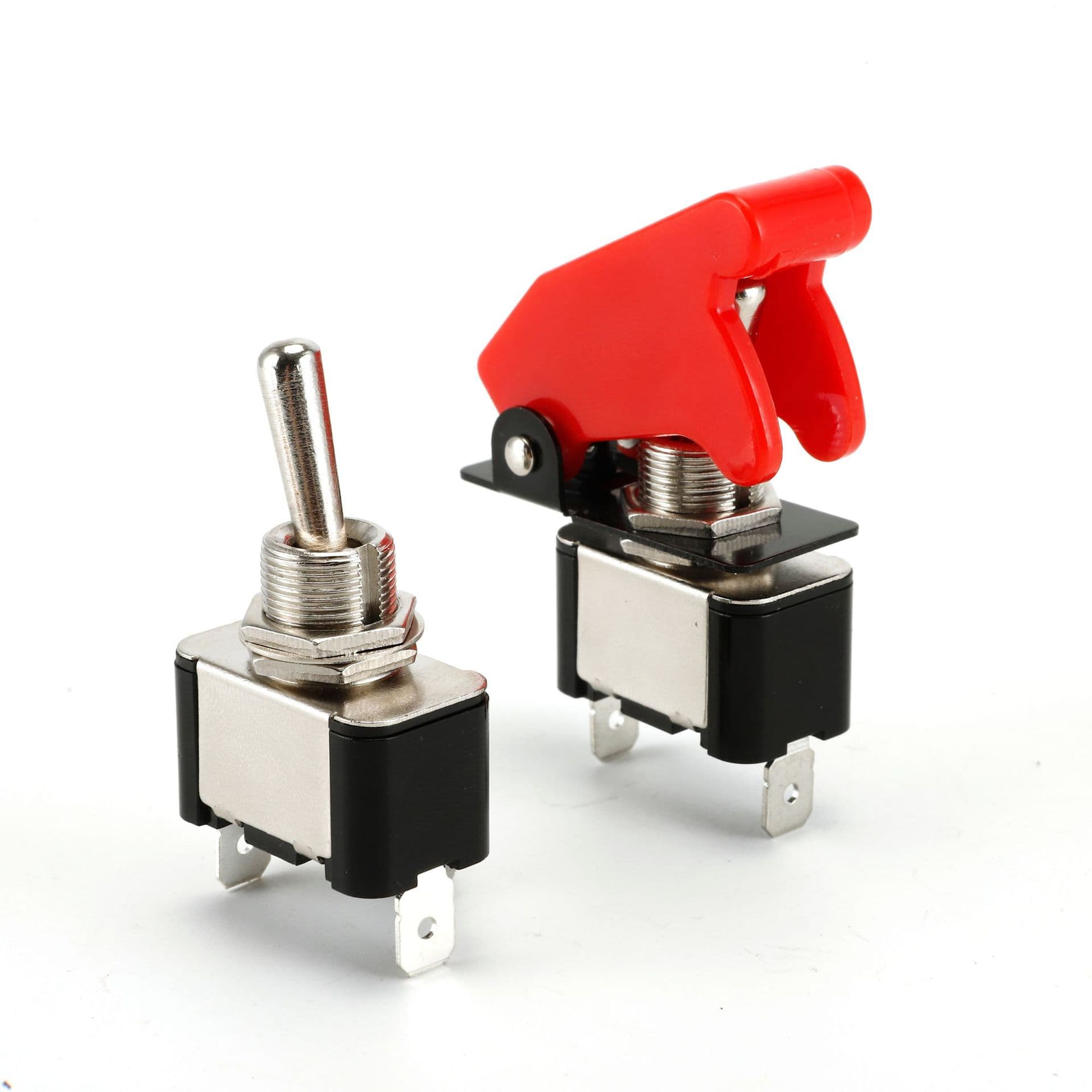 KN3A-101 Toggle Switch 2-Pin Automotive Modification Switch Pin Screw Terminal Rocker Arm Toggle Automotive Switch
