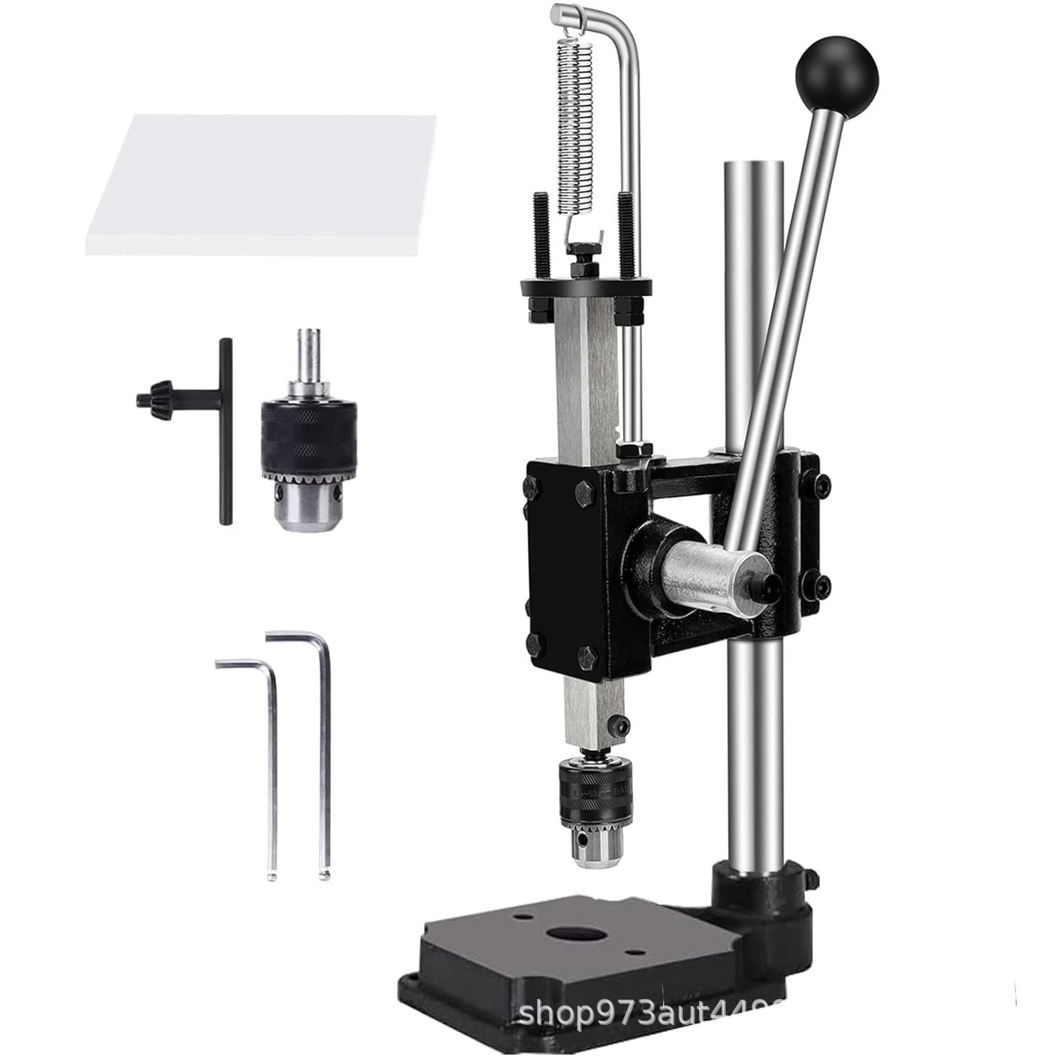 Qiantai small manual press, stamping press, hand-operated press, die-cutting machine, punching silent diamond cutter, punching and cutting machine, new model.