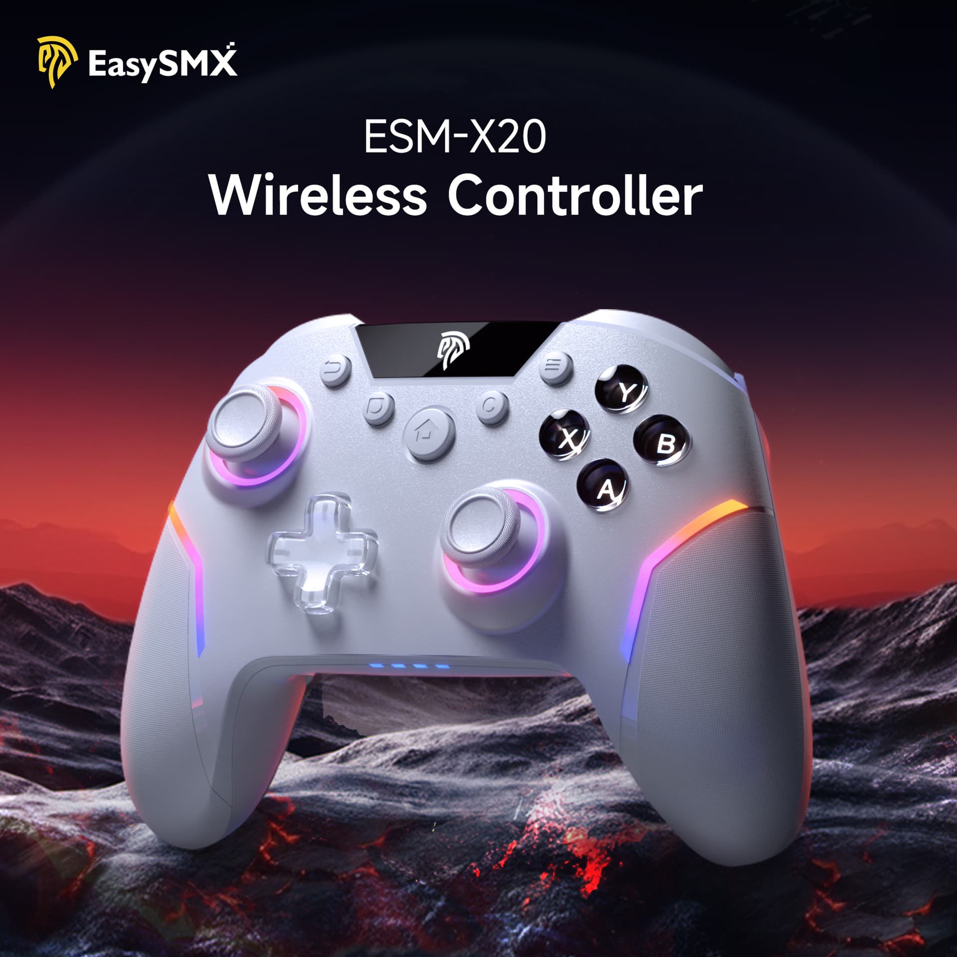 EasySMX X20 Game Controller Black Myth Wukong PC Switch Wireless Steam Elite Controller